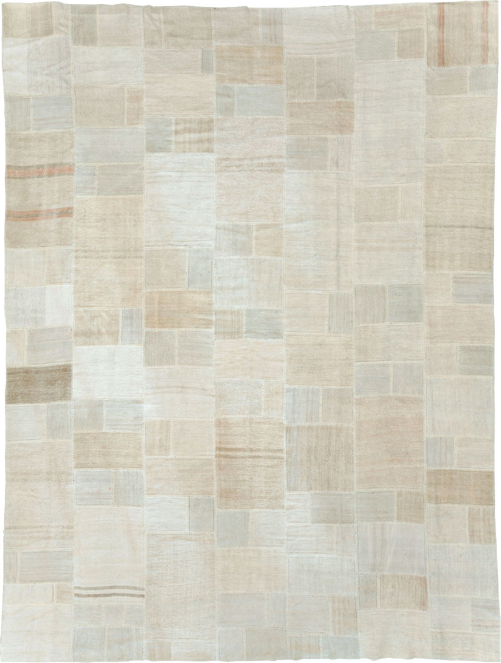Modern Turkish Flatweave Kilim, No.30583 - Staging