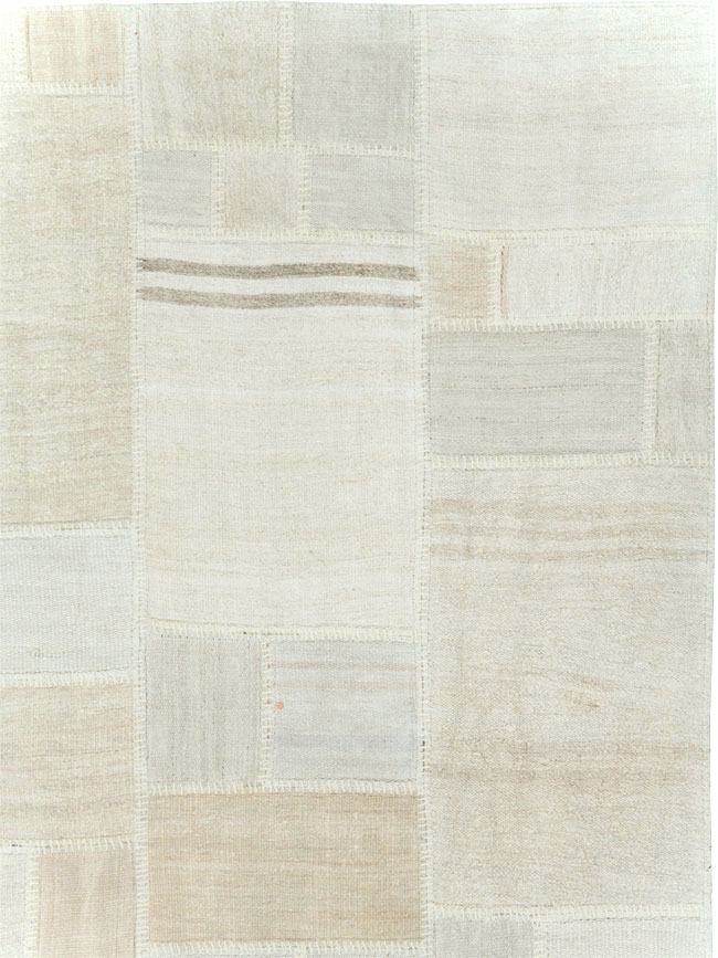 Modern Turkish Flatweave Kilim, No.30583 - Staging