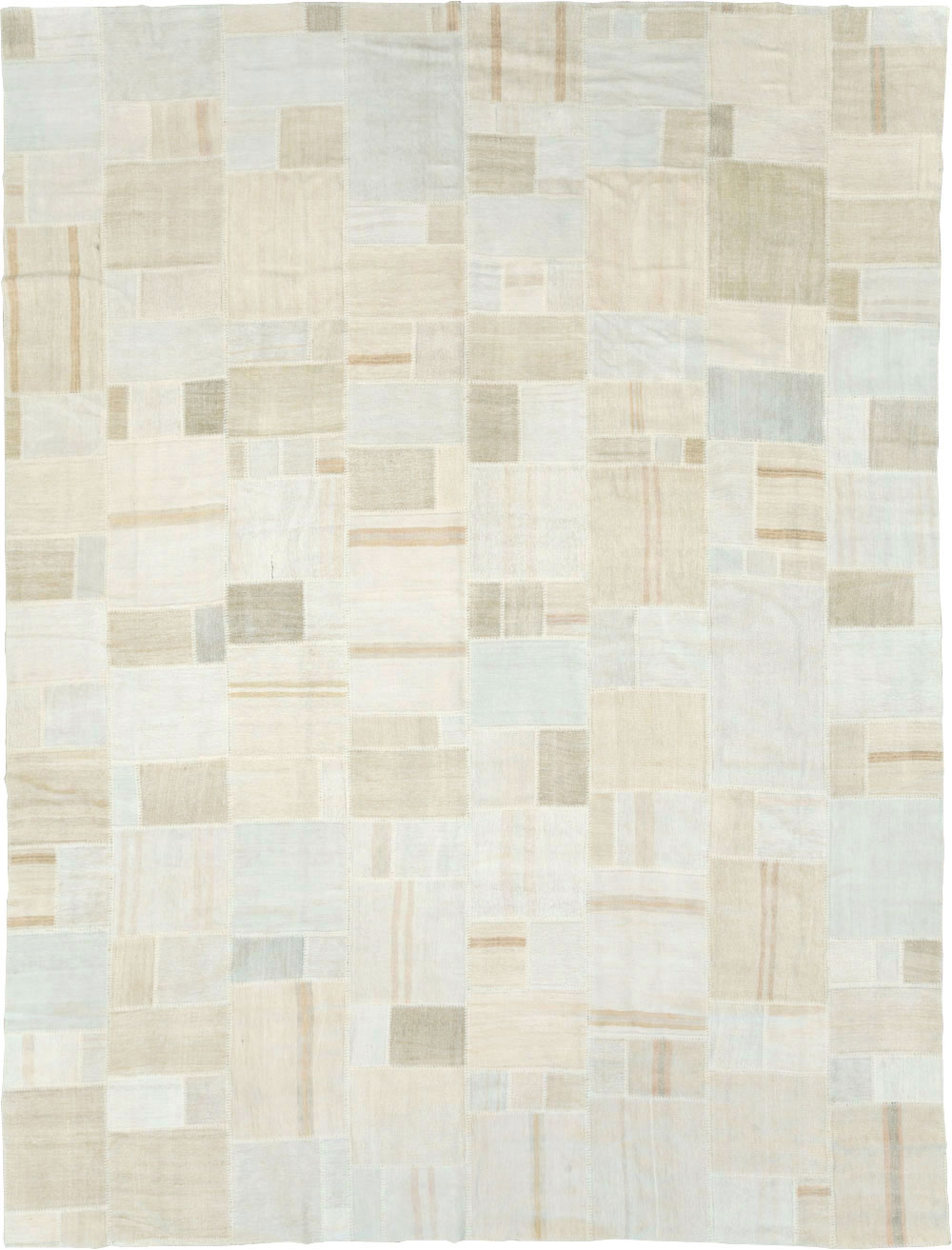 Modern Turkish Flatweave Kilim, No.30584 - Staging