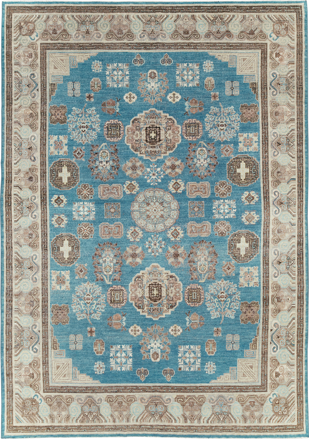 Modern Khotan Carpet, No.30590 - Staging