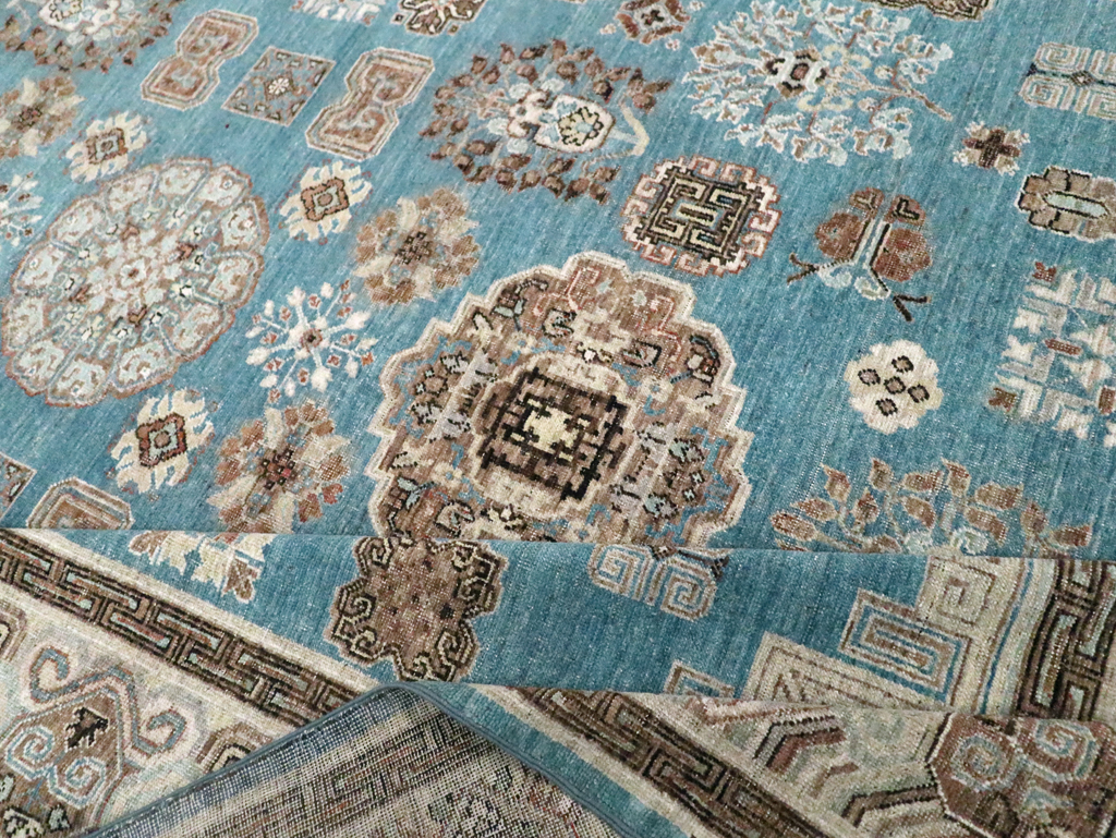 Modern Khotan Carpet, No.30590 - Staging