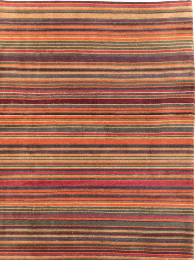 Modern Tibetan Room Size Carpet, No.30602 - Staging