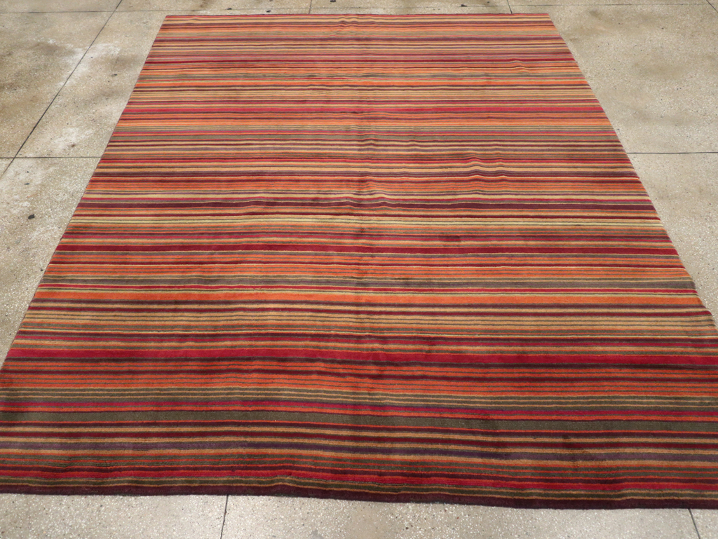 Modern Tibetan Room Size Carpet, No.30602 - Staging