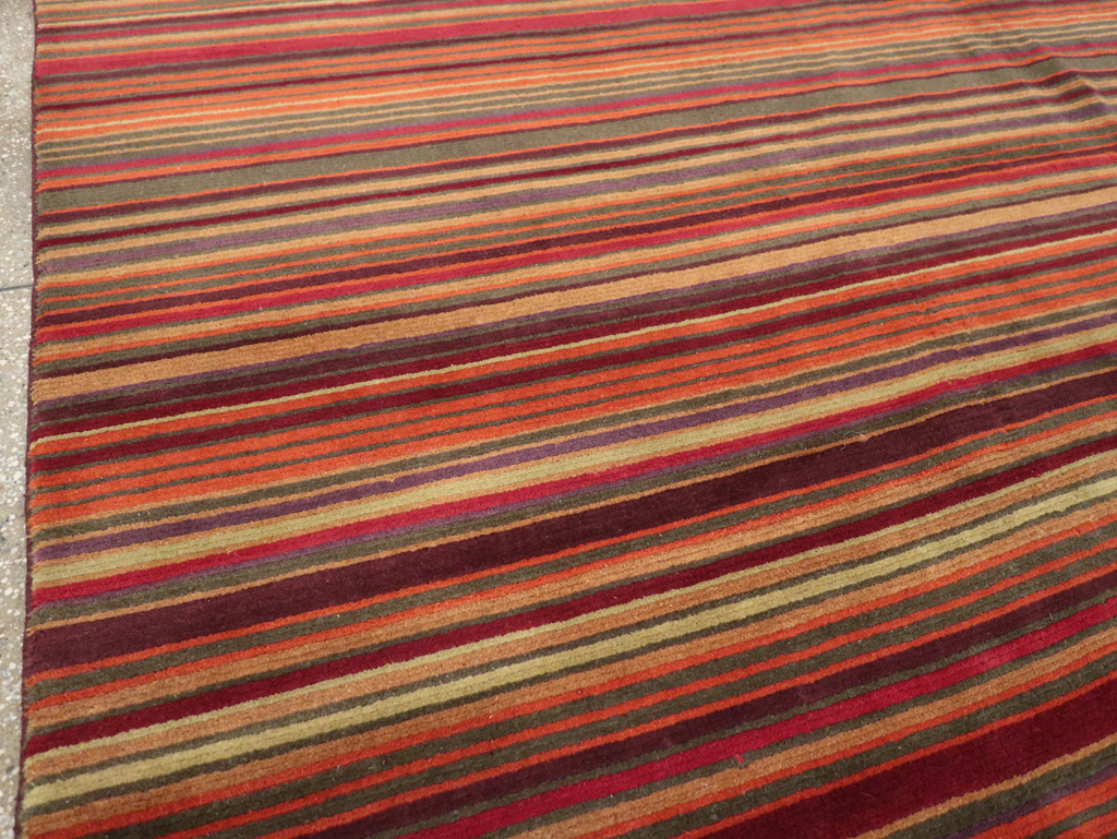 Modern Tibetan Room Size Carpet, No.30602 - Staging