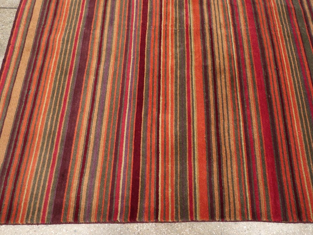 Modern Tibetan Room Size Carpet, No.30602 - Staging