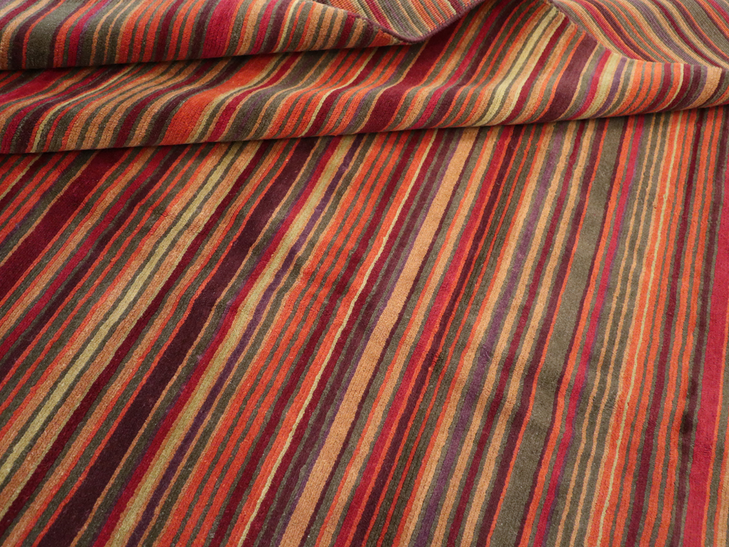 Modern Tibetan Room Size Carpet, No.30602 - Staging