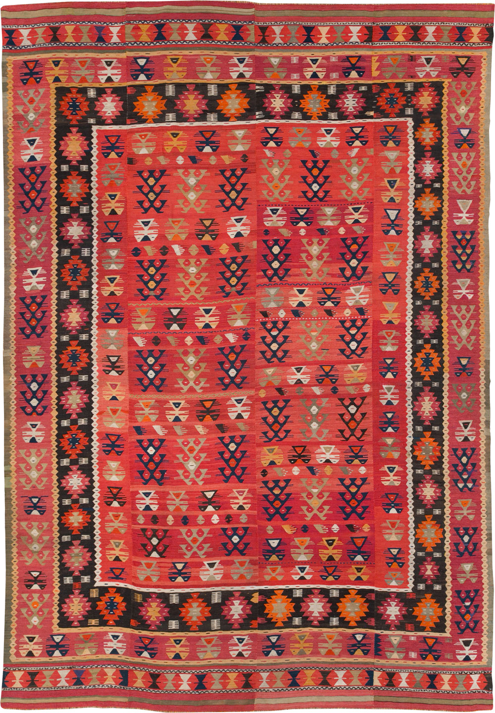Vintage Turkish Kilim, No.30604 - Staging