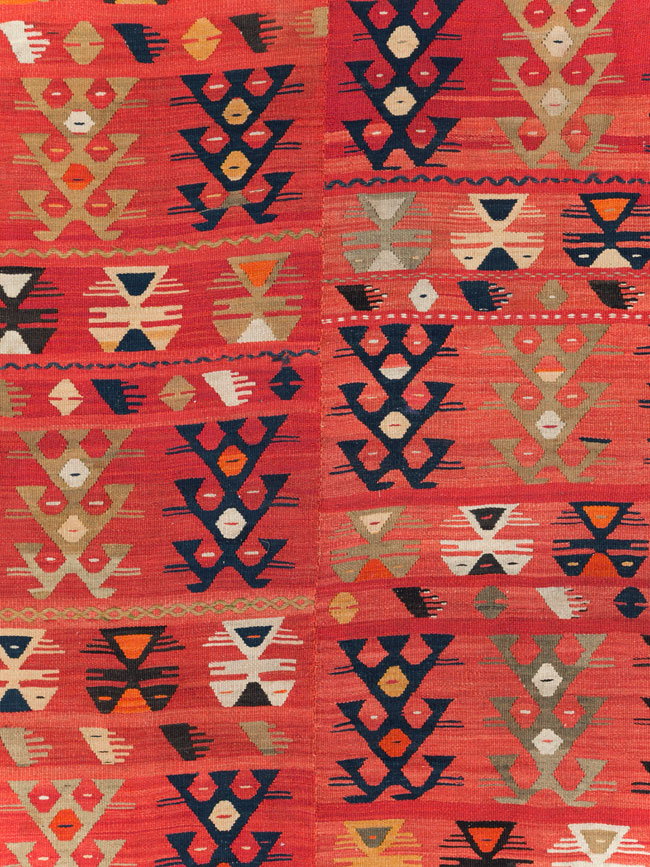 Vintage Turkish Kilim, No.30604 - Staging