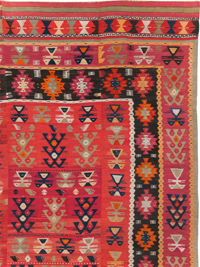 Vintage Turkish Kilim, No.30604 - Staging