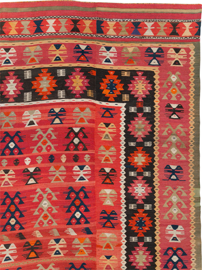 Vintage Turkish Kilim, No.30604 - Staging