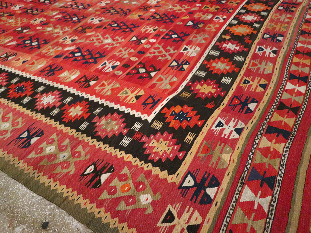 Vintage Turkish Kilim, No.30604 - Staging