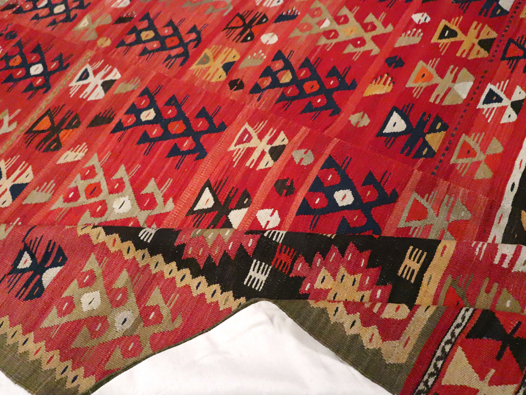 Vintage Turkish Kilim, No.30604 - Staging
