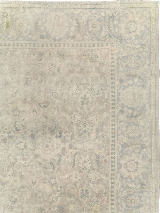 Vintage Turkish Oushak Oversize Carpet, No.30606 - Staging