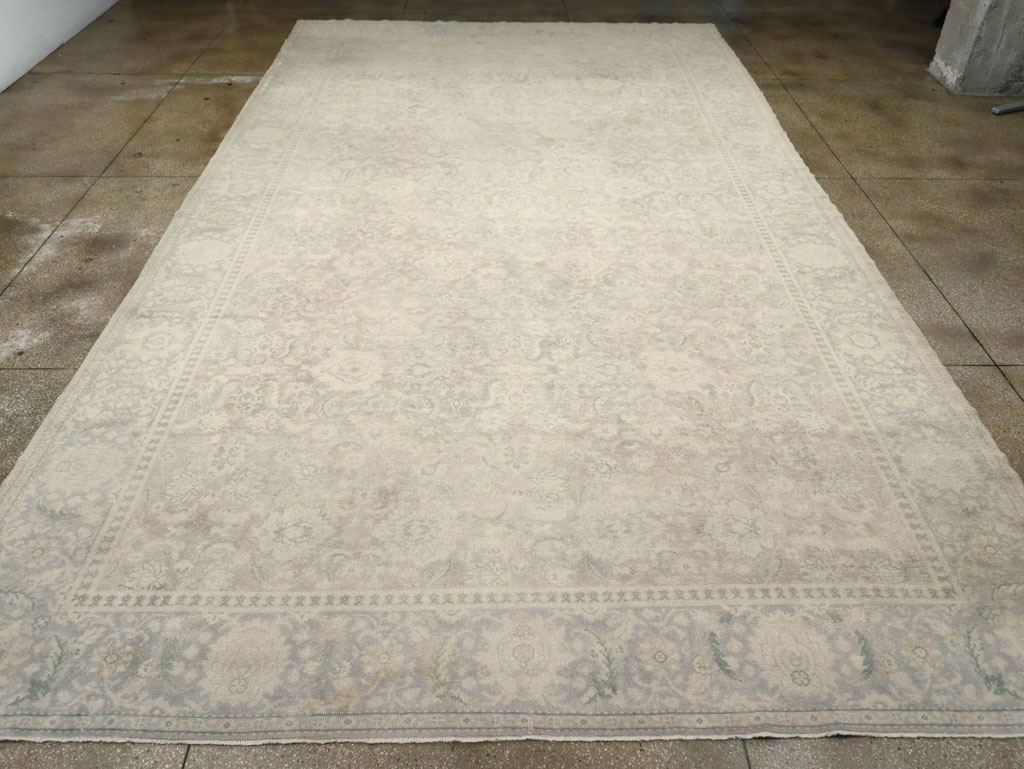 Vintage Turkish Oushak Oversize Carpet, No.30606 - Staging
