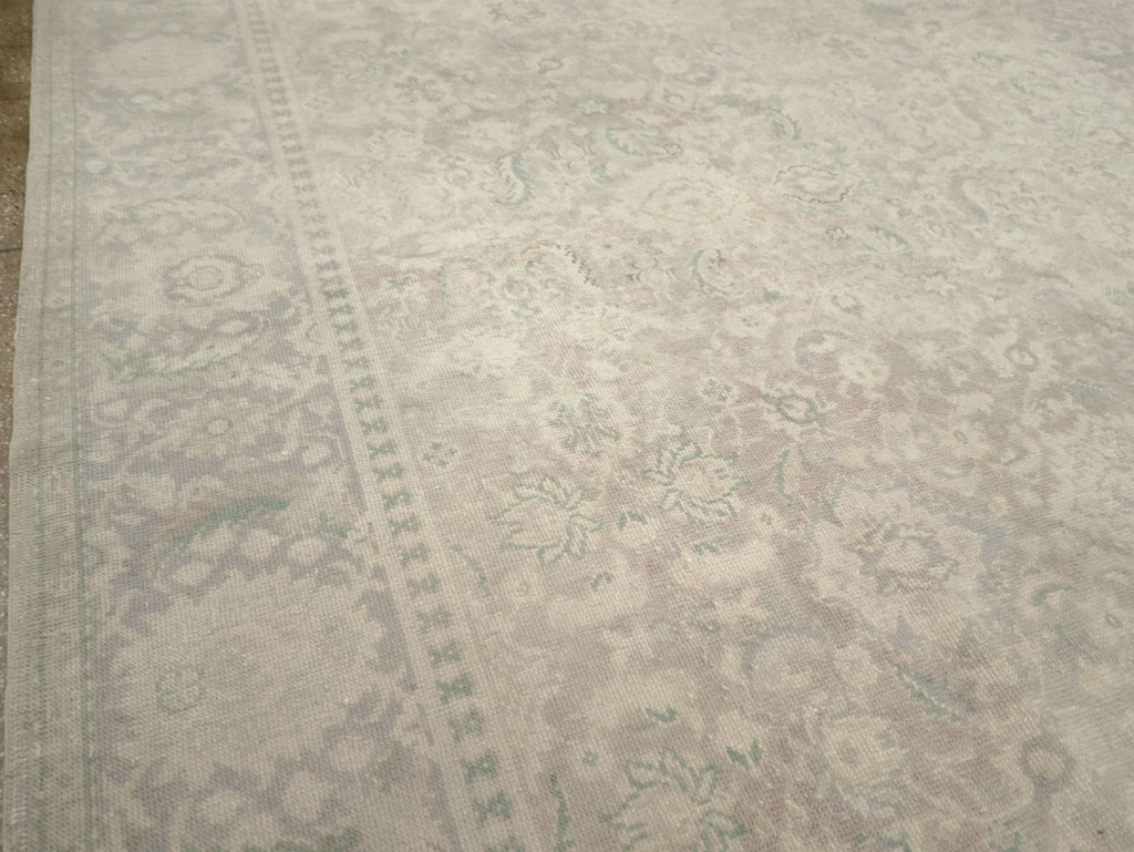 Vintage Turkish Oushak Oversize Carpet, No.30606 - Staging