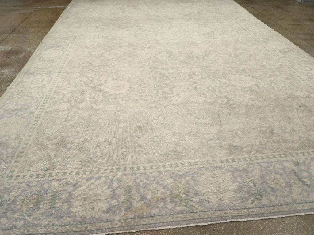 Vintage Turkish Oushak Oversize Carpet, No.30606 - Staging
