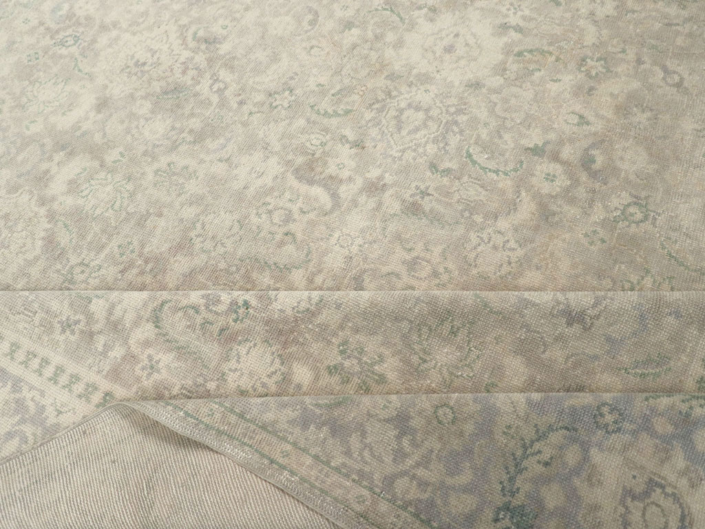 Vintage Turkish Oushak Oversize Carpet, No.30606 - Staging