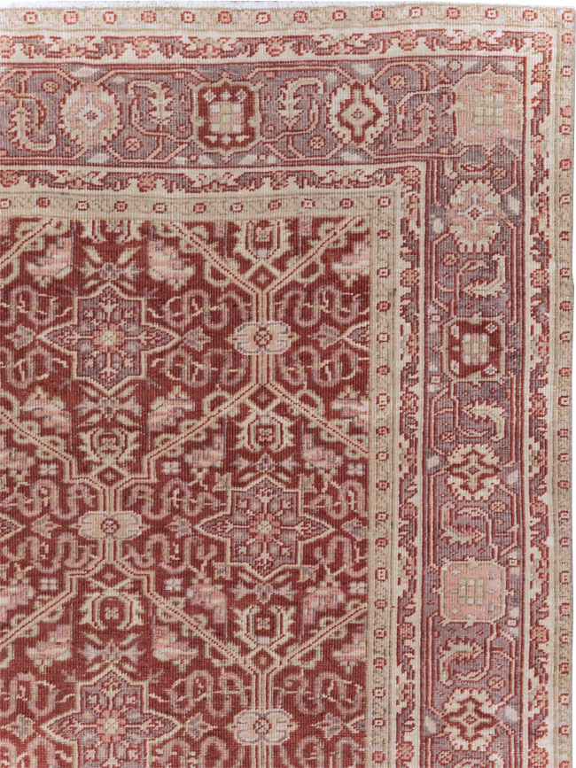 Vintage Turkish Anatolian Accent Rug, No.30607 - Staging