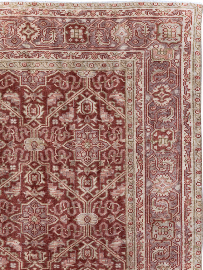Vintage Turkish Anatolian Accent Rug, No.30607 - Staging