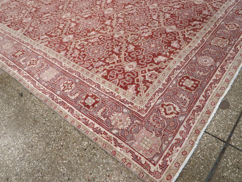 Vintage Turkish Anatolian Accent Rug, No.30607 - Staging