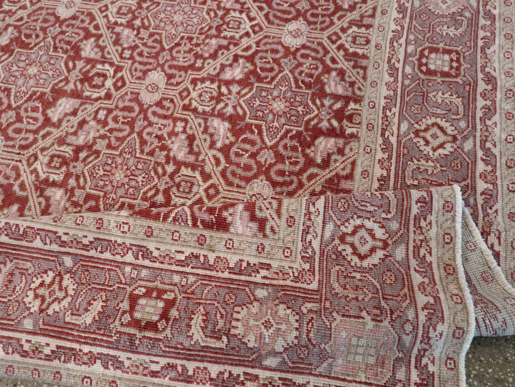 Vintage Turkish Anatolian Accent Rug, No.30607 - Staging