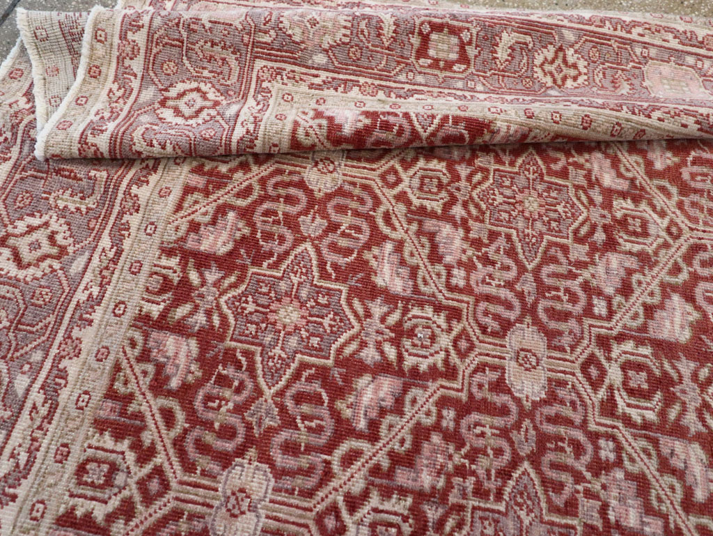 Vintage Turkish Anatolian Accent Rug, No.30607 - Staging