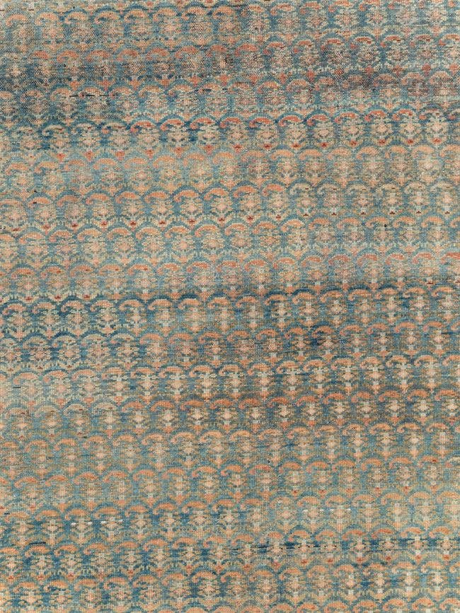 Antique Persian Kurd Large Gallery Carpet, No.30610 - Staging