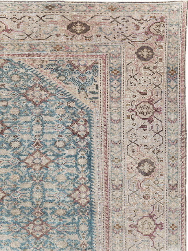 Antique Persian Malayer Gallery Carpet, No.30613 - Staging