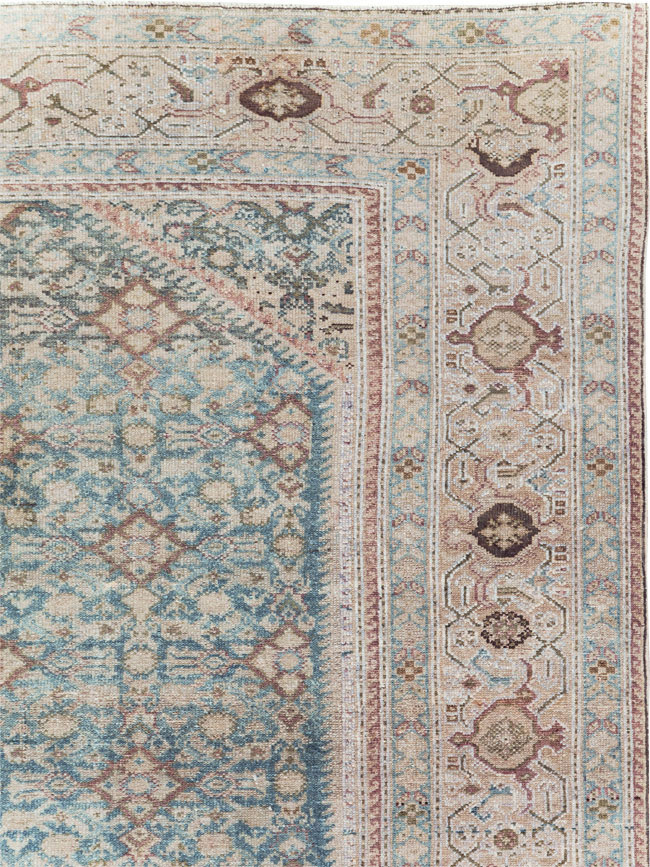 Antique Persian Malayer Gallery Carpet, No.30613 - Staging