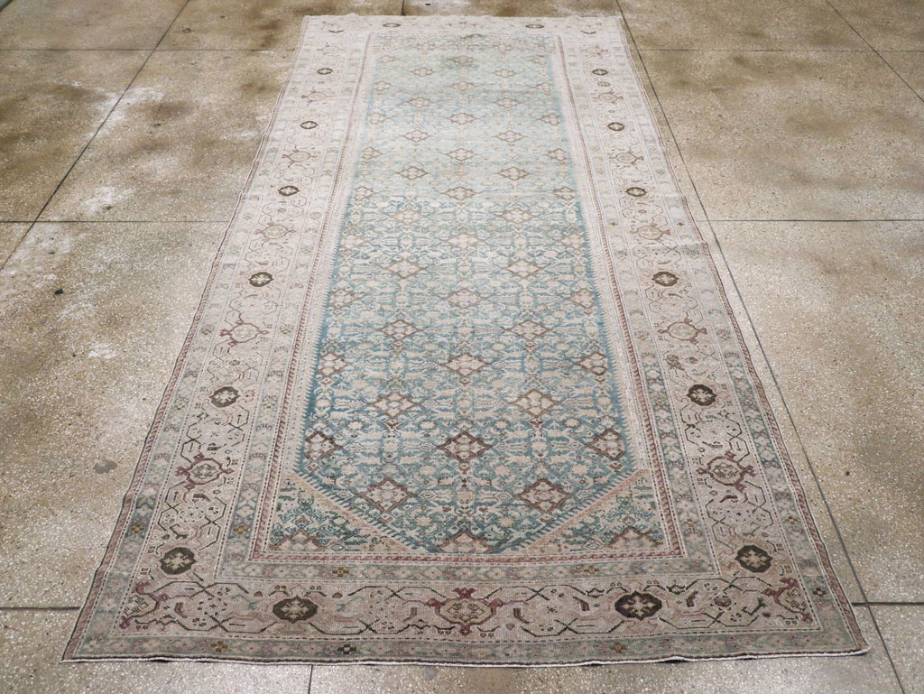 Antique Persian Malayer Gallery Carpet, No.30613 - Staging