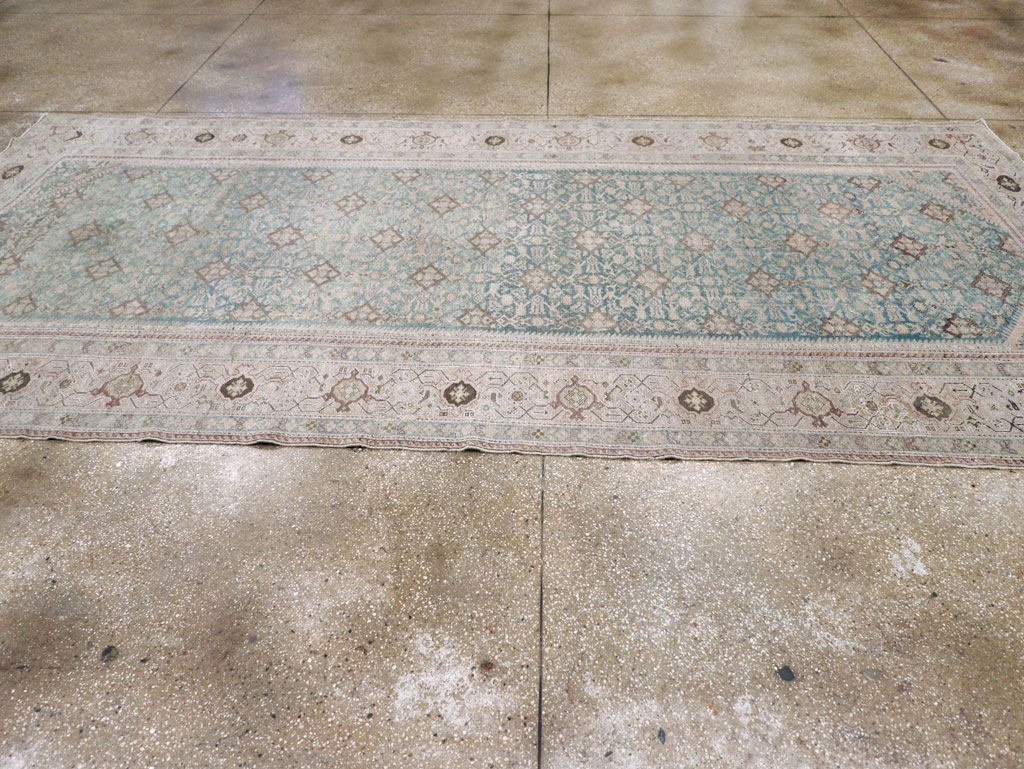 Antique Persian Malayer Gallery Carpet, No.30613 - Staging