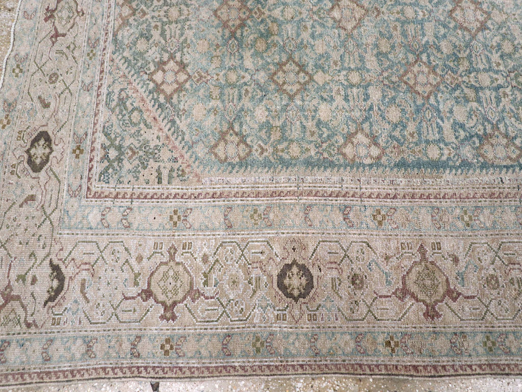 Antique Persian Malayer Gallery Carpet, No.30613 - Staging