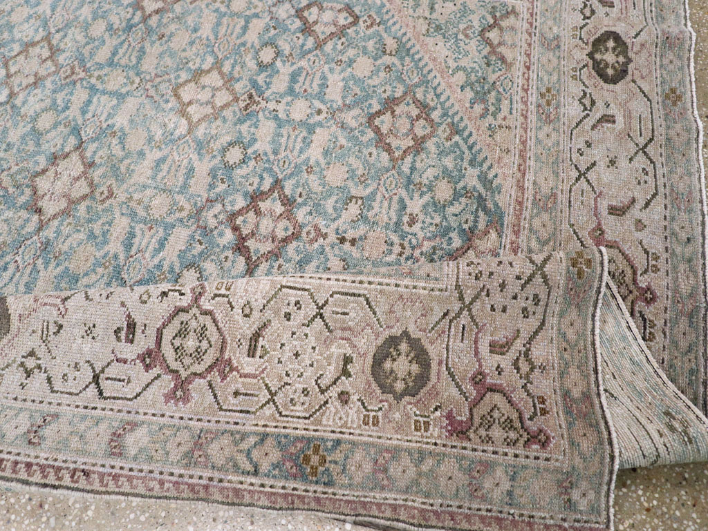 Antique Persian Malayer Gallery Carpet, No.30613 - Staging