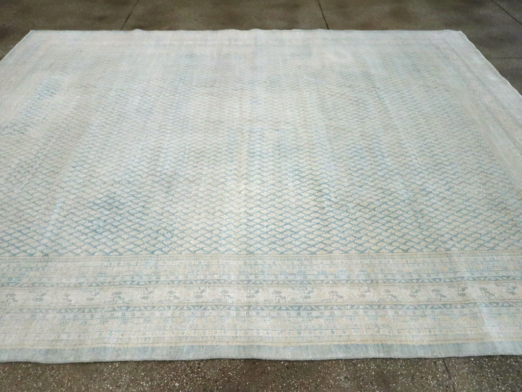Vintage Persian Mir Carpet, No.30615 - Staging