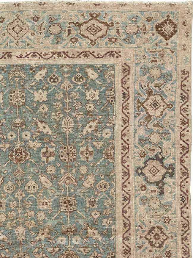 Antique Persian Malayer Gallery Rug, No.30616 - Staging