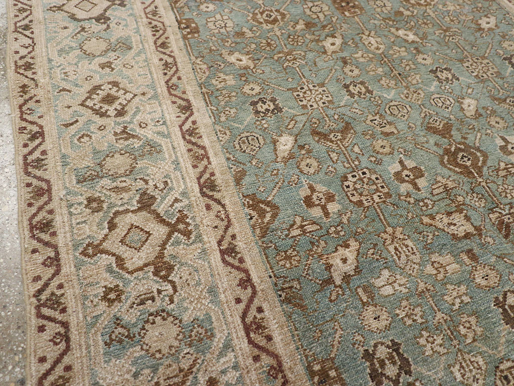 Antique Persian Malayer Gallery Rug, No.30616 - Staging
