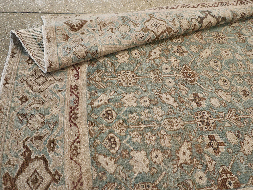 Antique Persian Malayer Gallery Rug, No.30616 - Staging