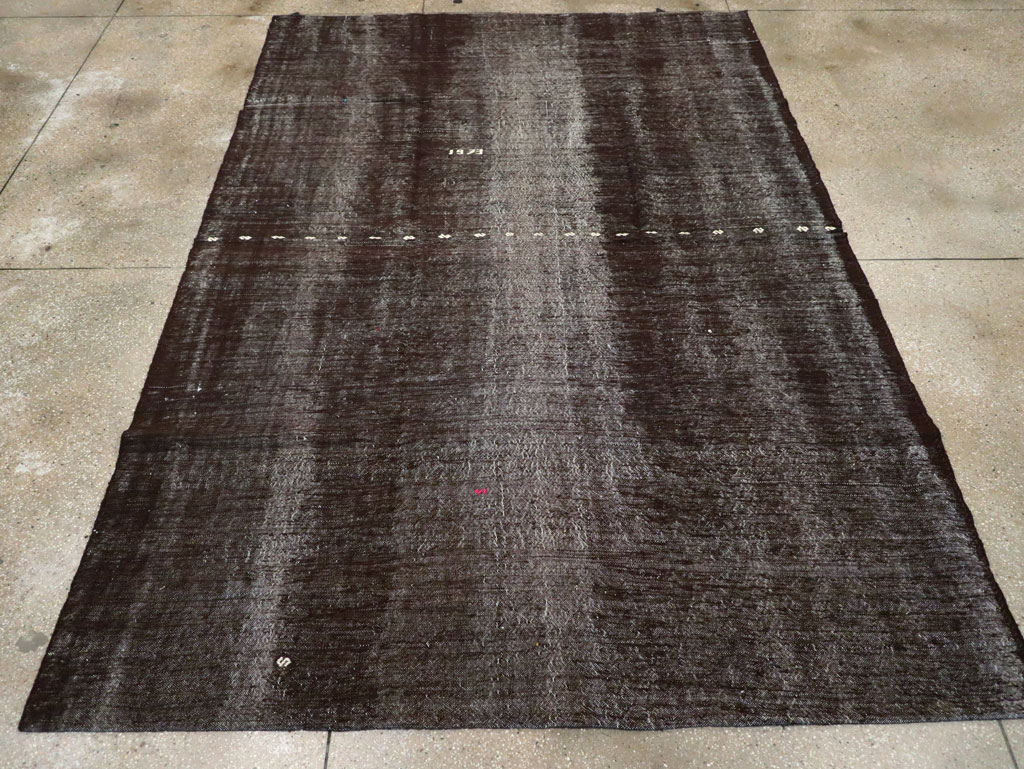 Vintage Turkish Flatweave Kilim, No.30623 - Staging