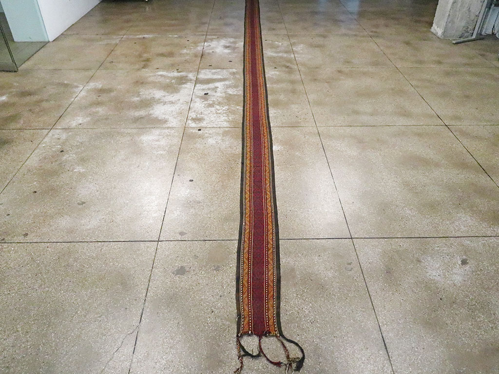 Vintage Uzbek Tribal Tent Band, No.30630 - Staging