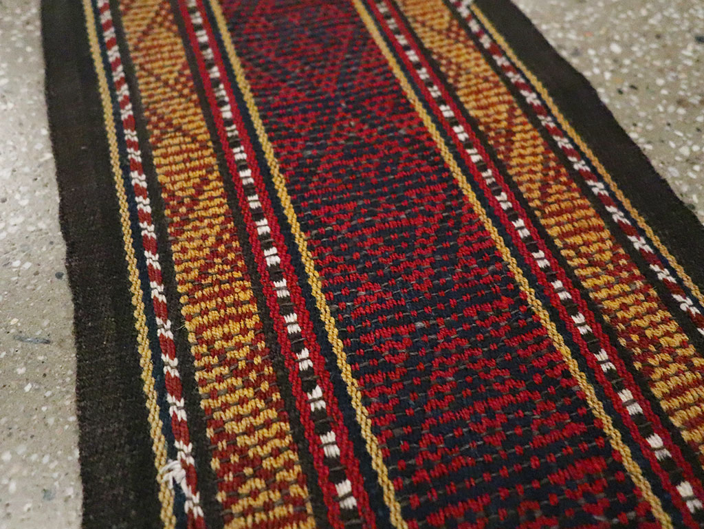 Vintage Uzbek Tribal Tent Band, No.30630 - Staging
