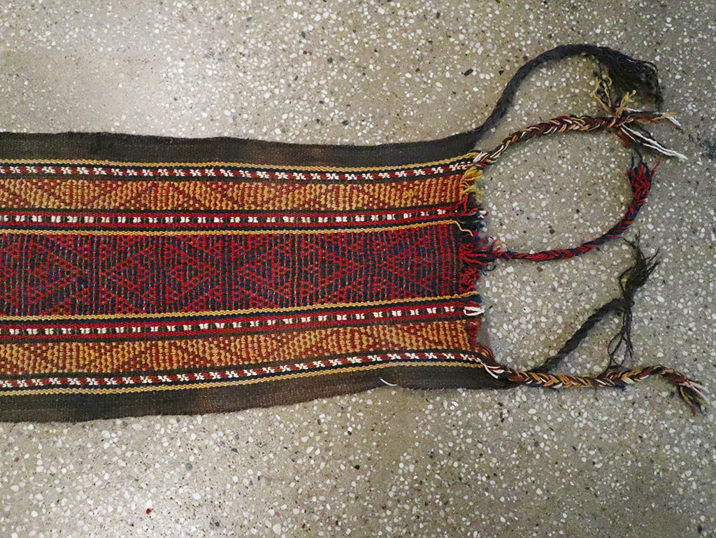 Vintage Uzbek Tribal Tent Band, No.30630 - Staging