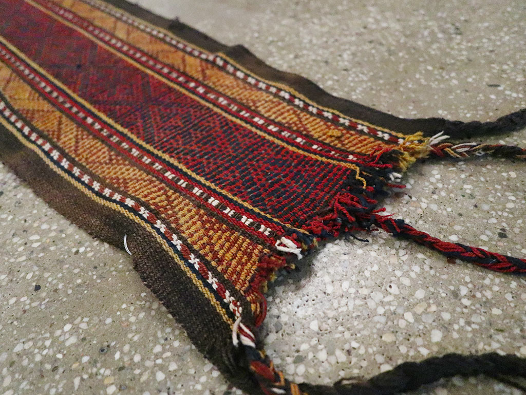 Vintage Uzbek Tribal Tent Band, No.30630 - Staging