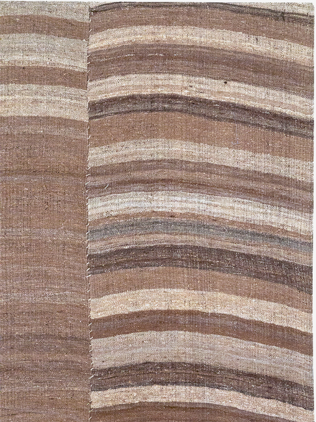 Vintage Persian Flatweave Kilim Gallery Carpet, No.30653 - Staging