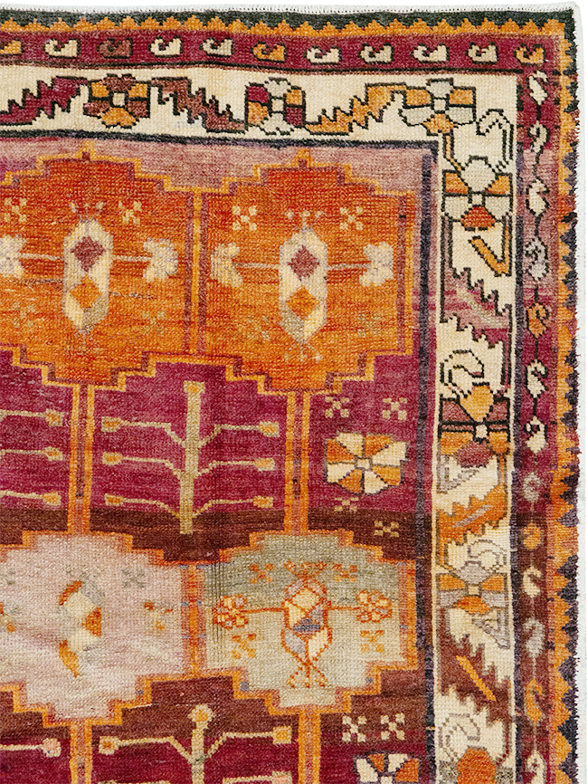 Vintage Persian Lori Gallery Rug, No.30664 - Staging