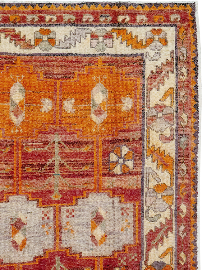 Vintage Persian Lori Gallery Rug, No.30664 - Staging