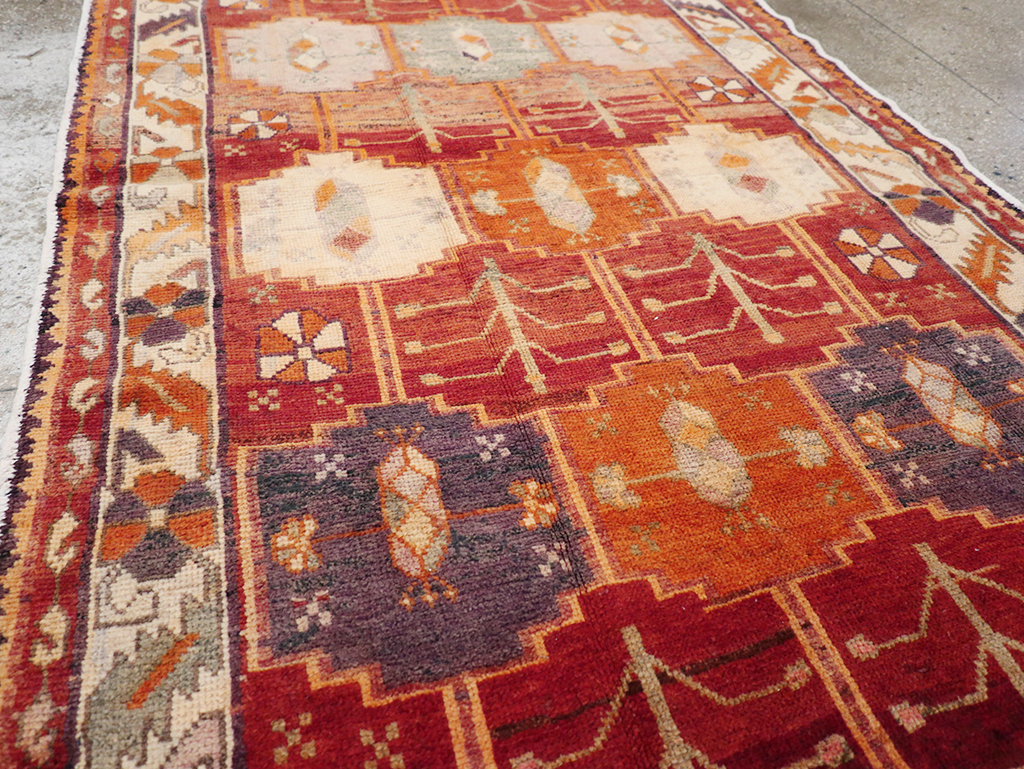 Vintage Persian Lori Gallery Rug, No.30664 - Staging