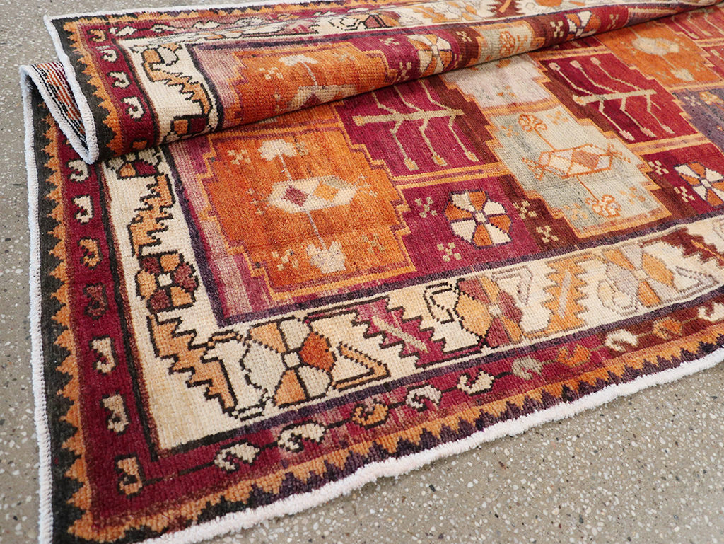 Vintage Persian Lori Gallery Rug, No.30664 - Staging