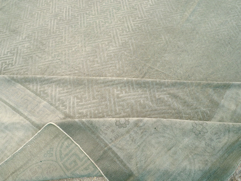 Antique Chinese Peking Large Carpet, No.30681 - Staging