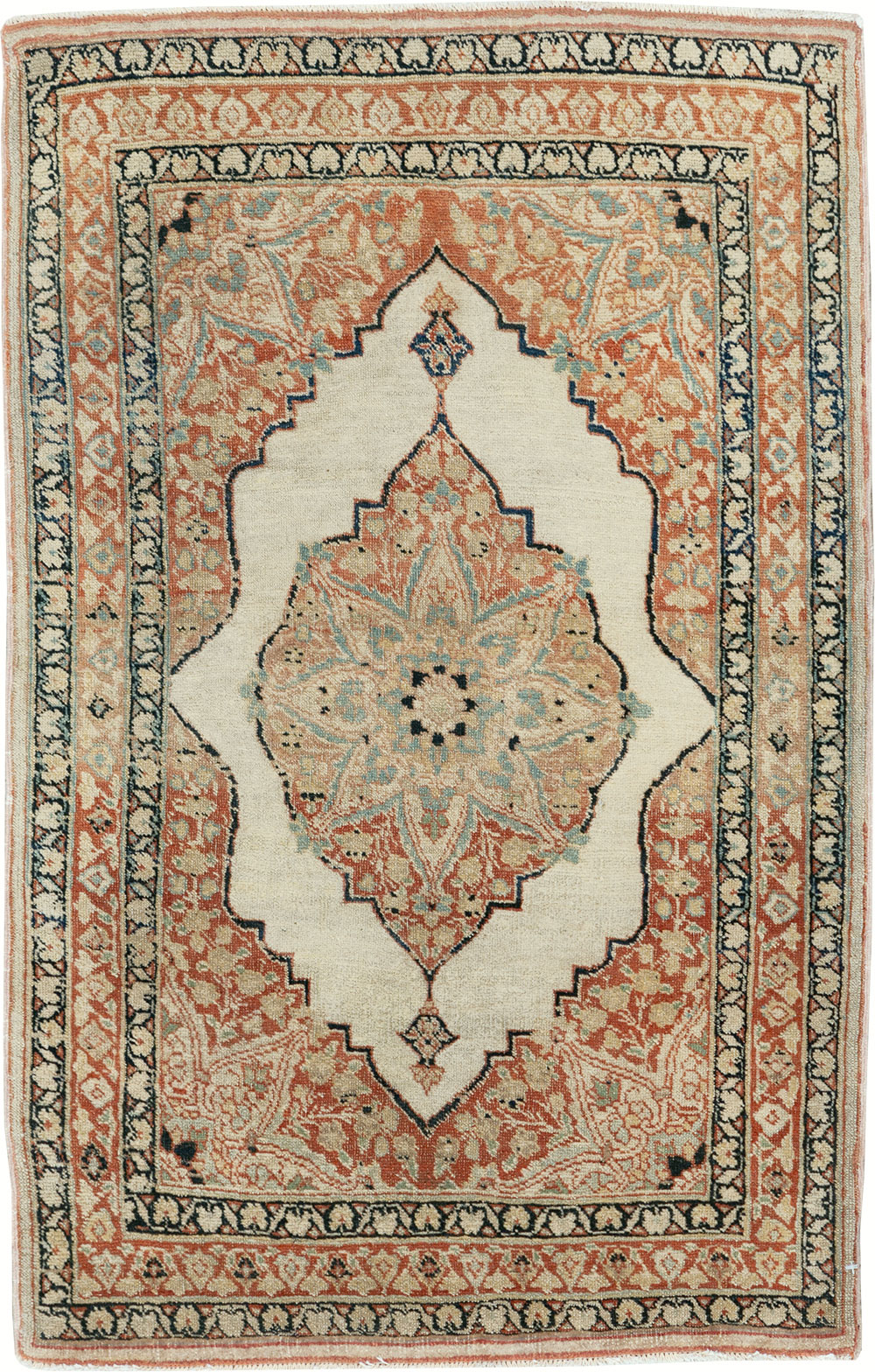 Antique Persian Tabriz Hagi Jalili Rug, No.30685 - Staging