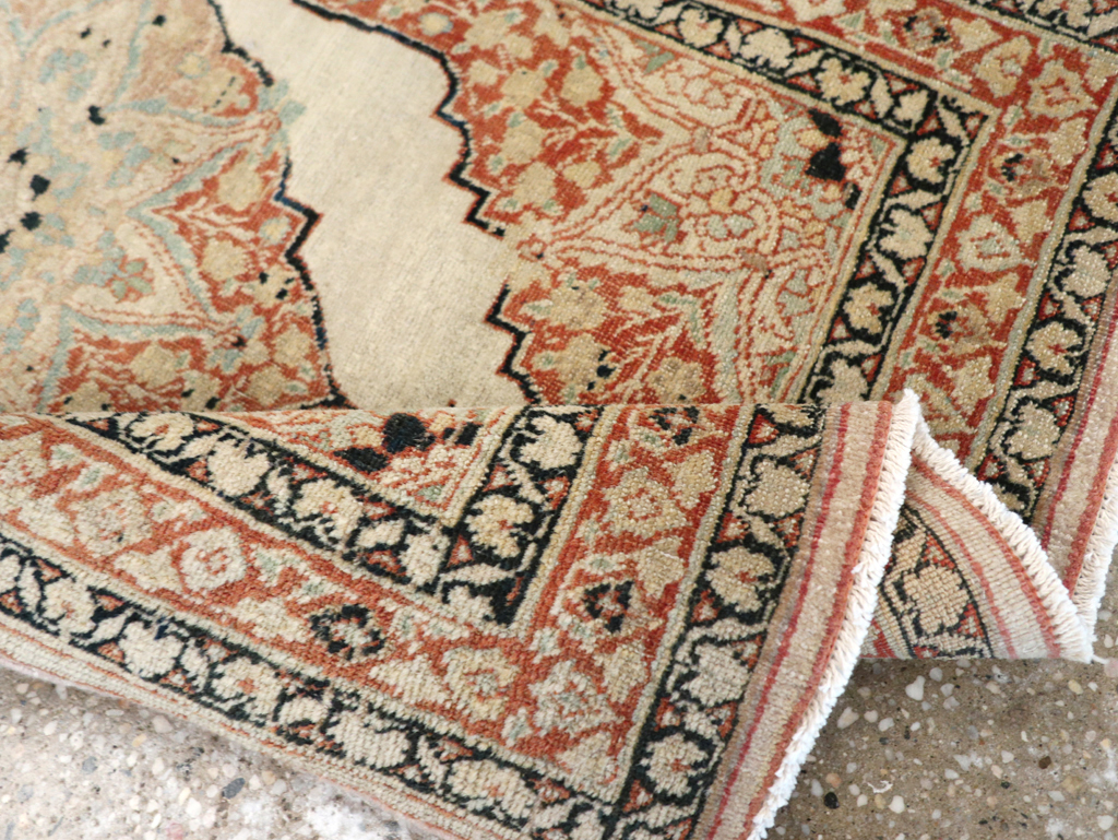 Antique Persian Tabriz Hagi Jalili Rug, No.30685 - Staging